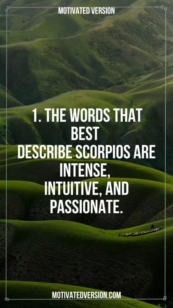 Rare Quotes That Are Just For Scorpio 1