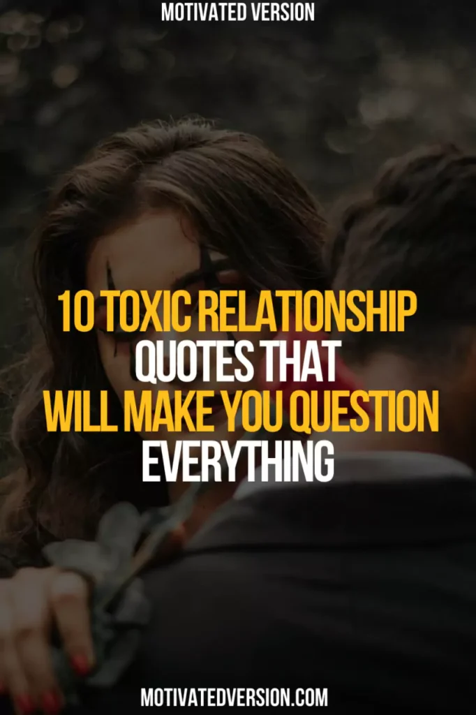 Toxic relationship quotes