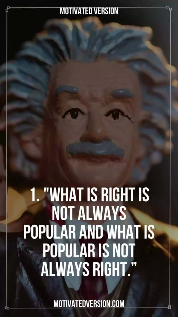 Albert Einstein's Meaningful Quotes To Live By 1