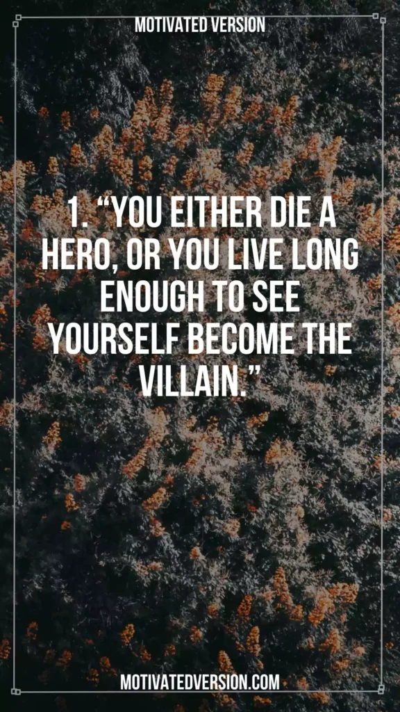 Quotes From Villains Who Were Completely Right 1