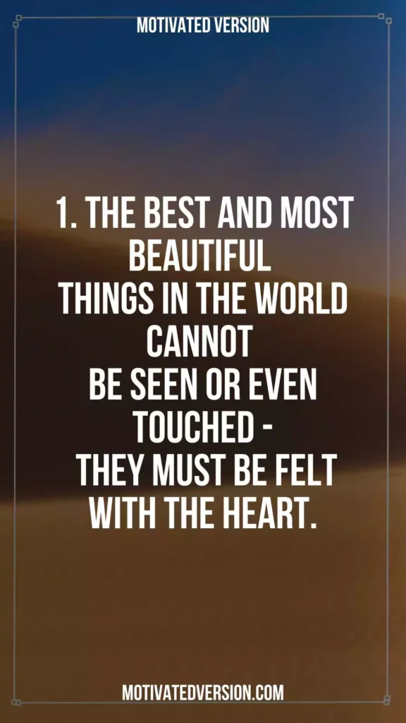 Top 10 Most Beautiful Quotes of All Time 1