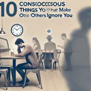 10 Subconscious Things You Do That Make Others Ignore You