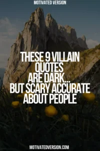 These 9 Villain Quotes Are Dark… But Scary Accurate About People
