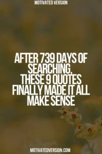 After 739 Days of Searching, These 9 Quotes Finally Made It All Make Sense