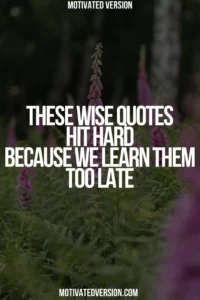 These Wise Quotes Hit Hard Because We Learn Them Too Late